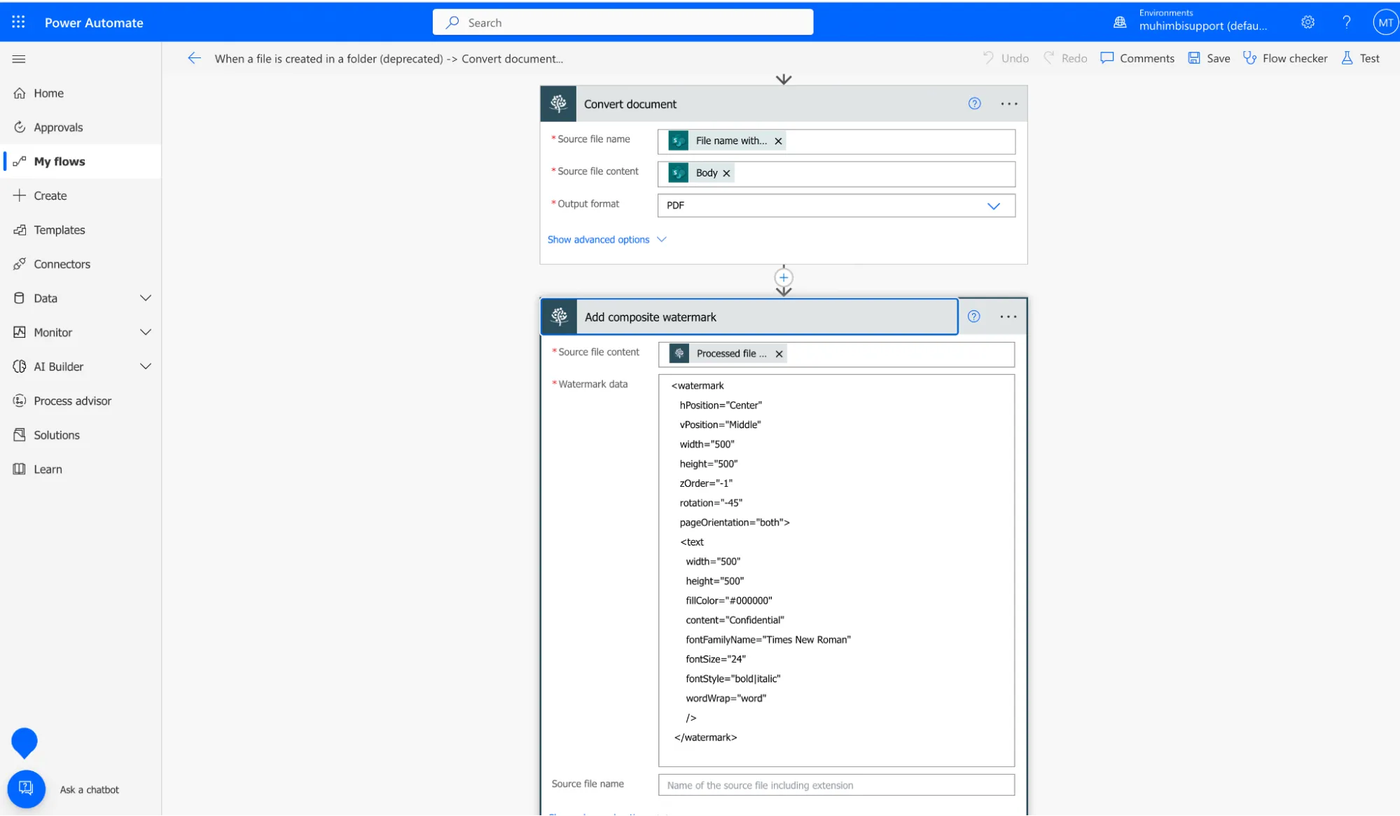 convert document