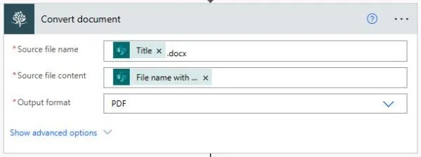 Convert to PDF