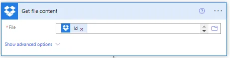 list of file id