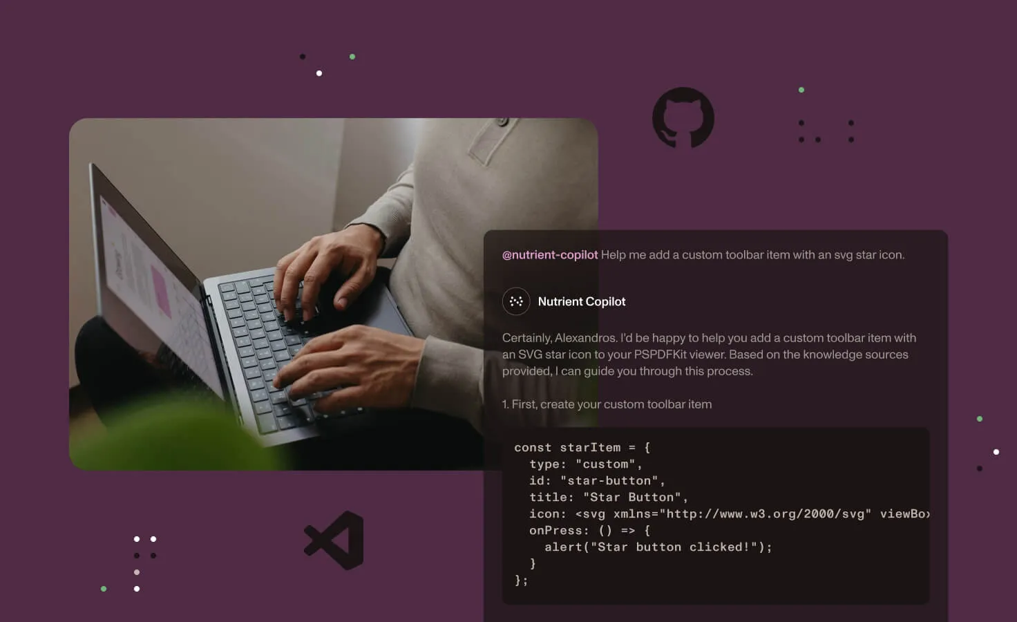 Cut the noise and focus on coding: Nutrient Copilot demo