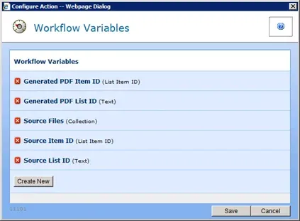 Workflow-Variables