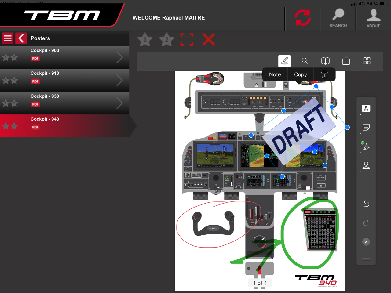Daher app annotations example 3