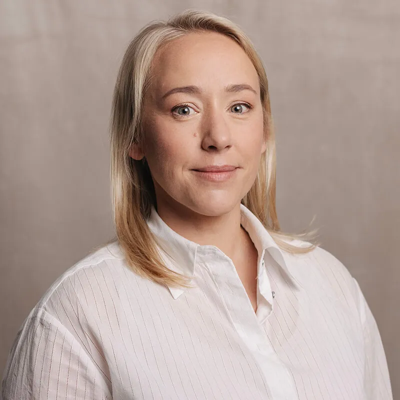 Portrait photo of Danielle West, Director of Corporate Marketing