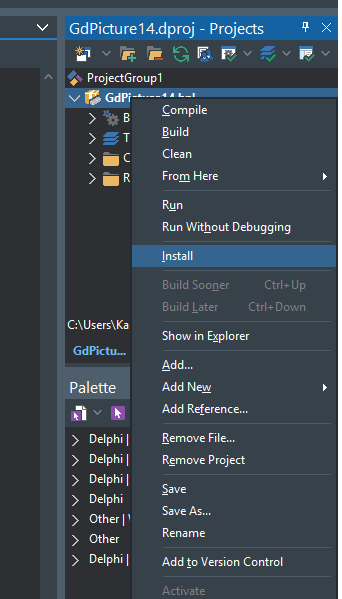 Build and install the package
