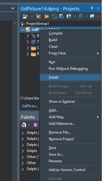 Build and install the package