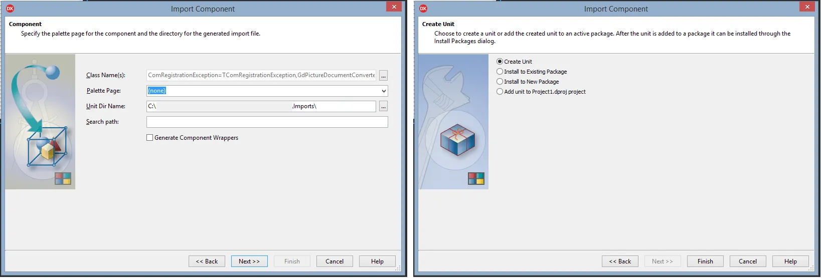 Import Component