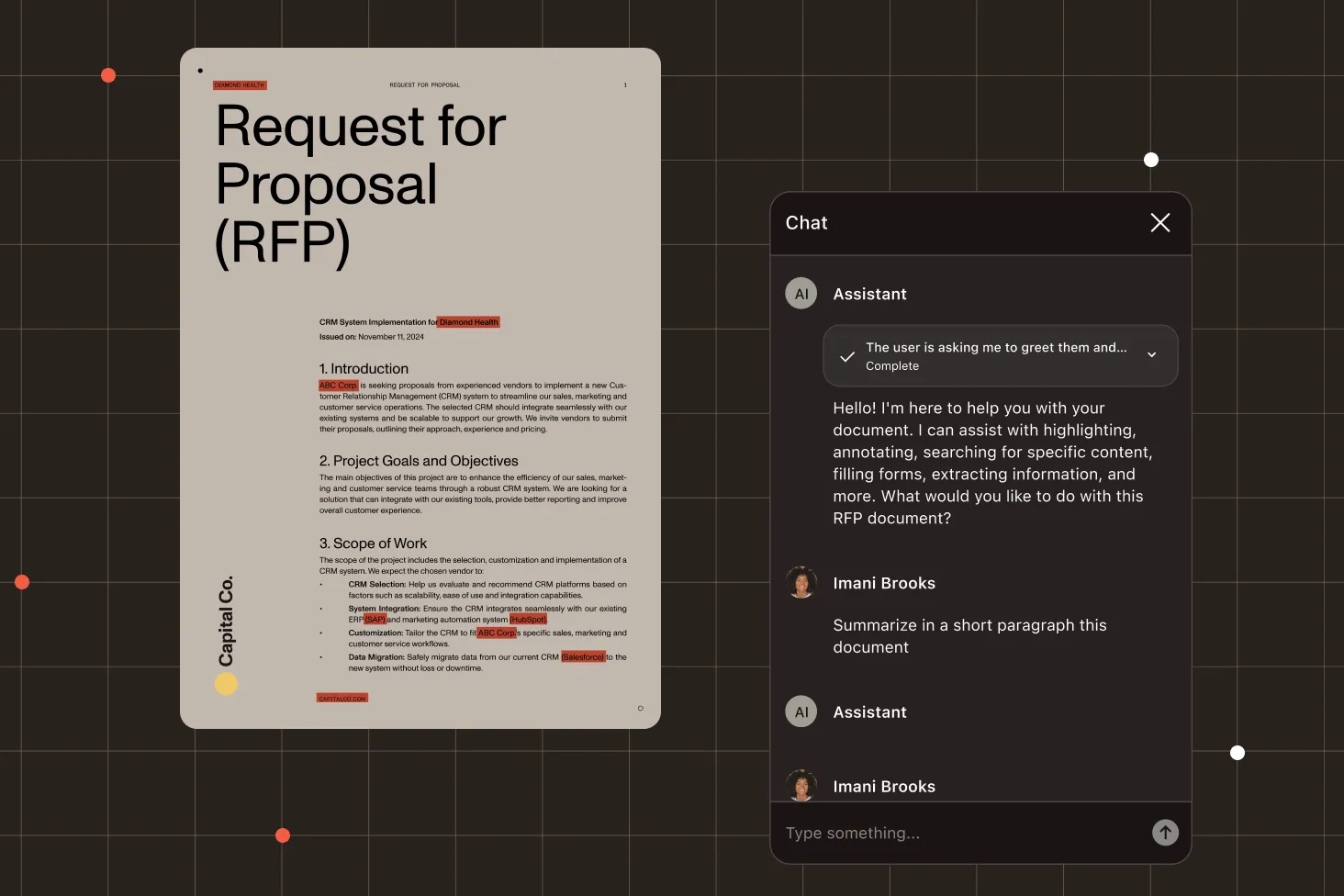 Document AI placeholder