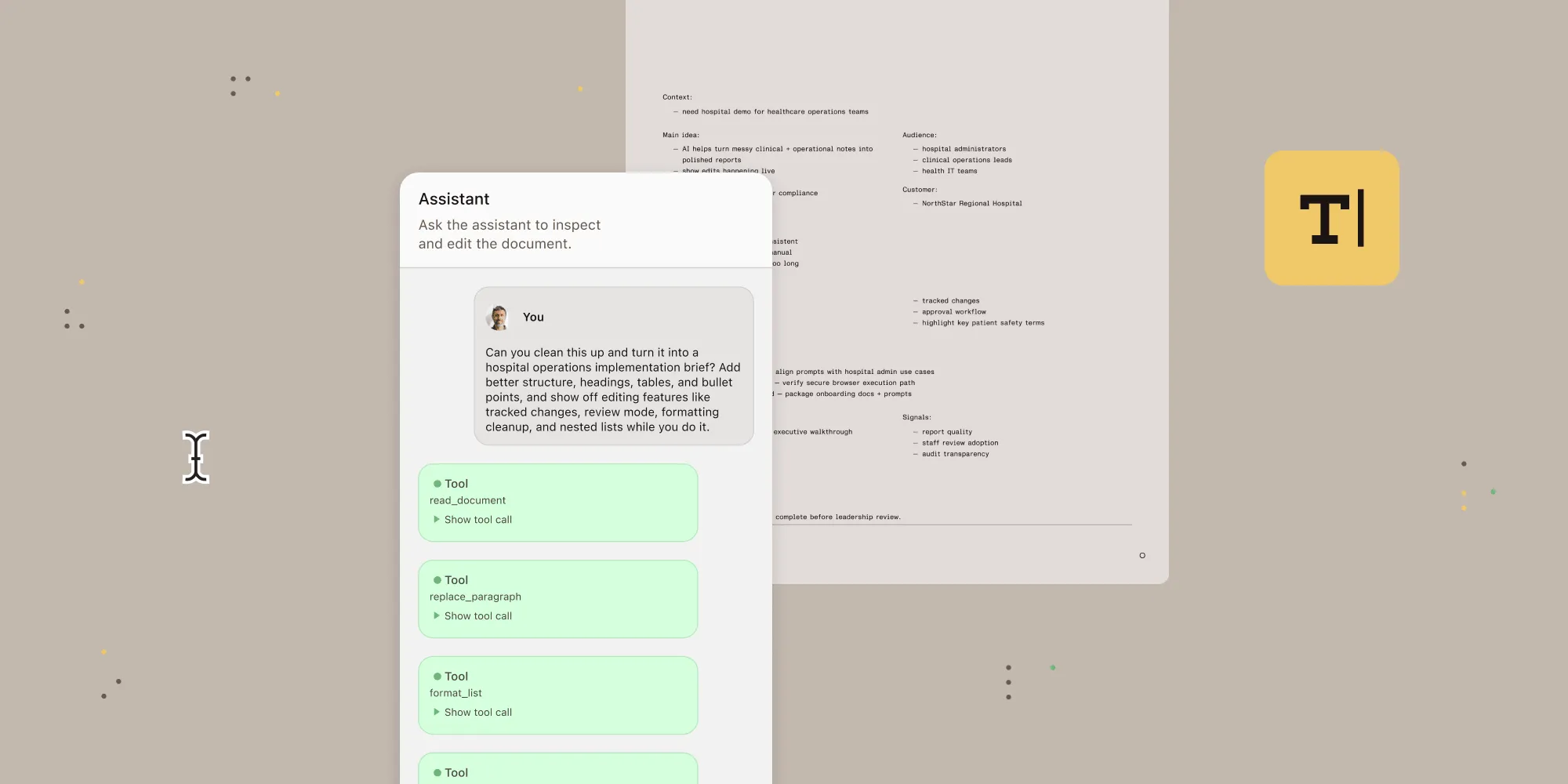 Document Authoring AI