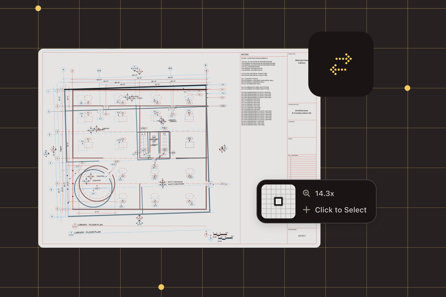 Comparison interface