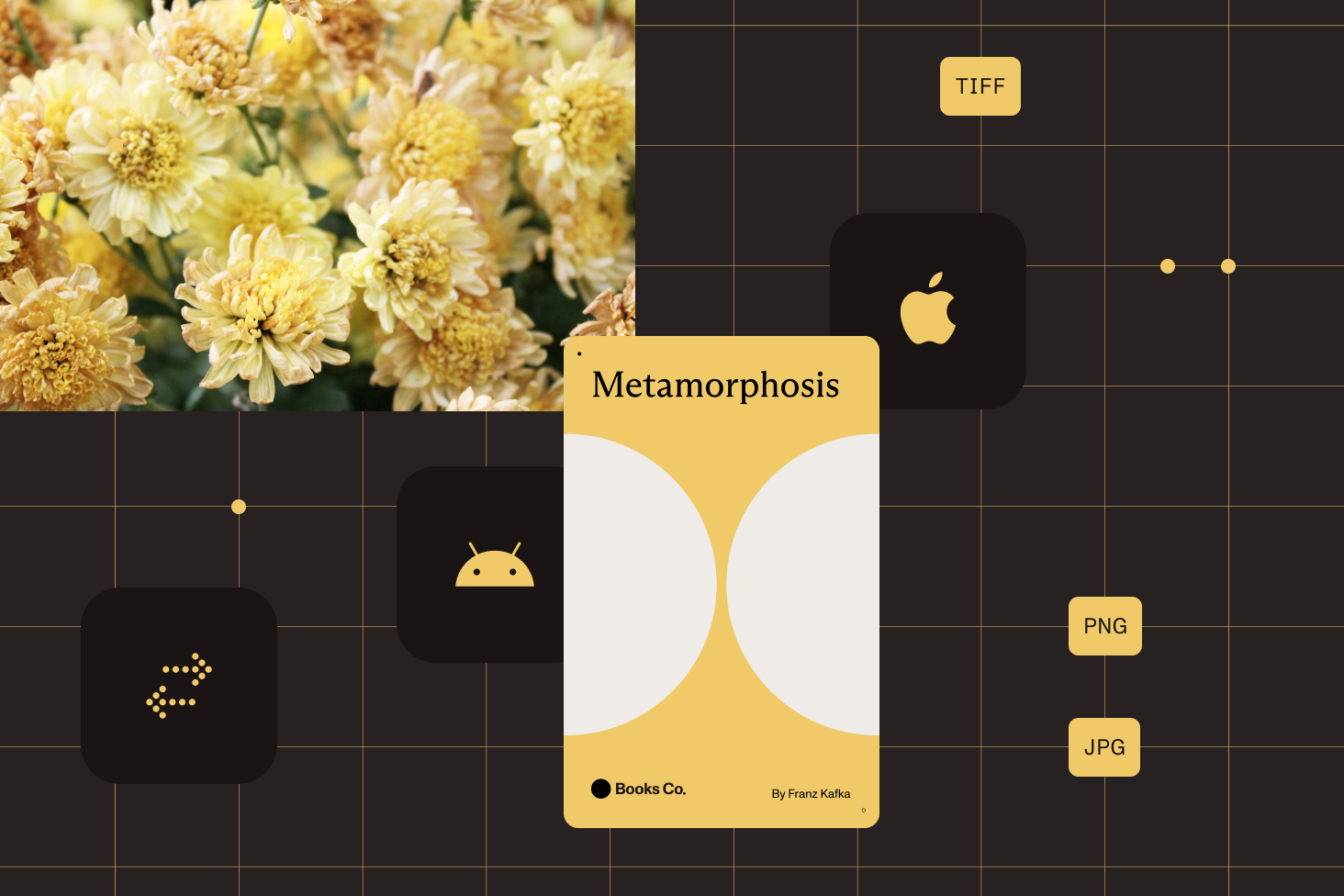 PDF-to-image conversion illustration in mobile environments