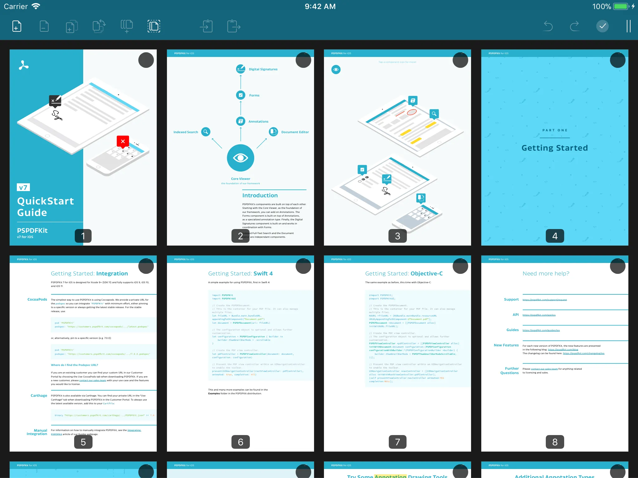 The Document Editor UI
