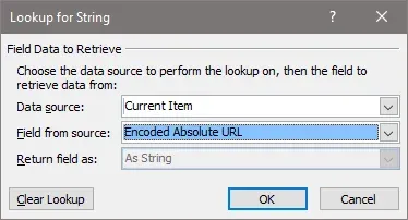 Workflow Lookup