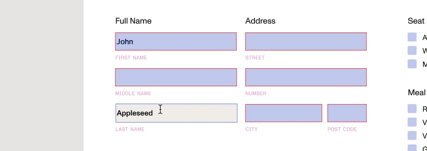 Editing form field value