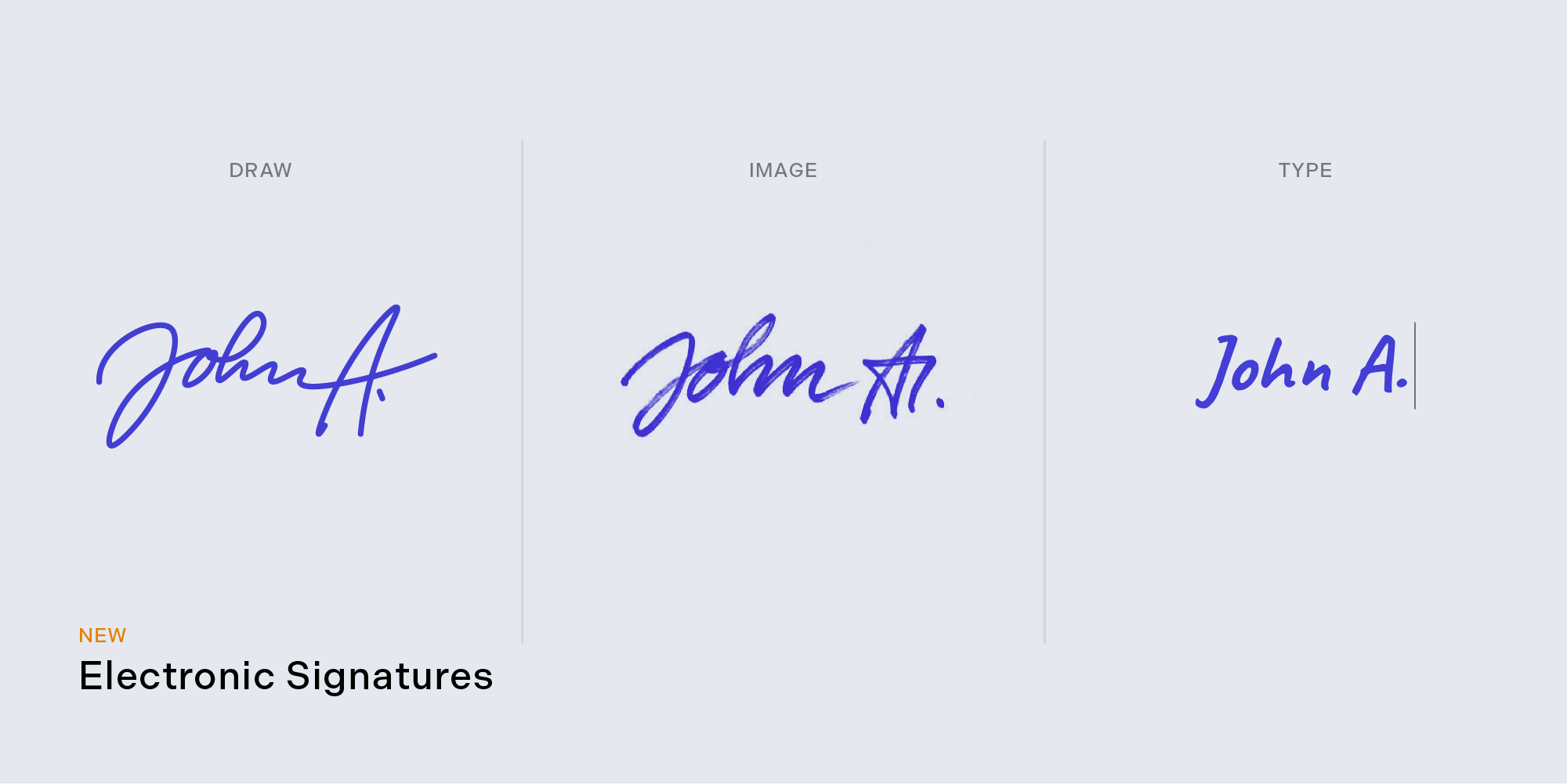 Electronic Signatures