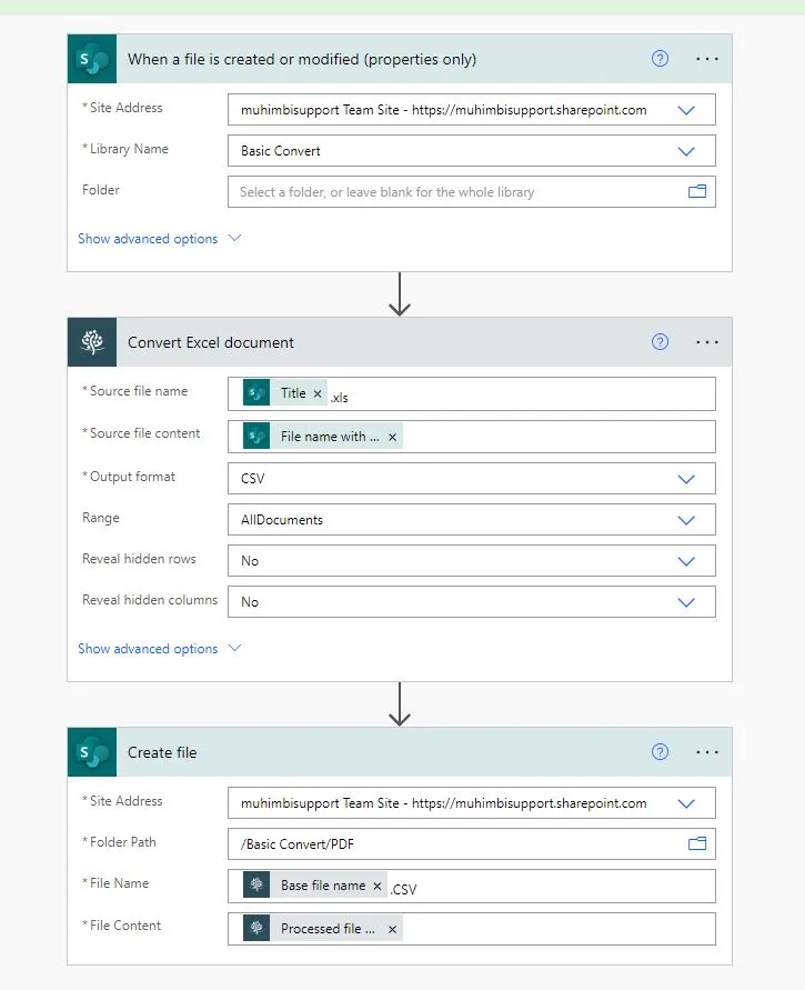 excel to csv