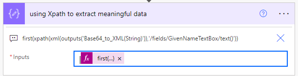 extract text value from xml