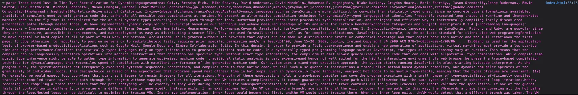 Extracted Text