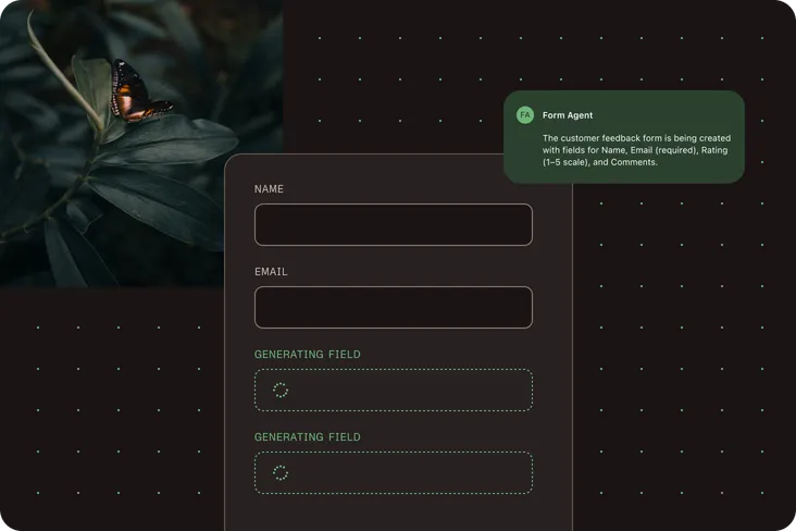 AI Form Builder Interface