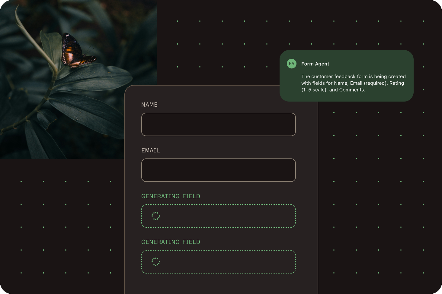AI Form Builder Interface