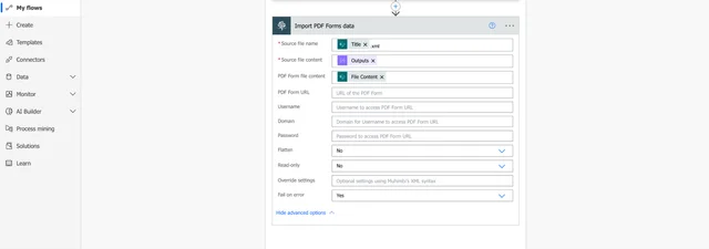 import pdf form data