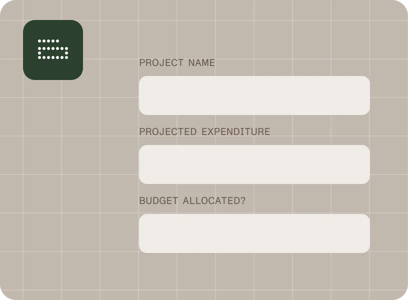 CapEx approvals onboarding