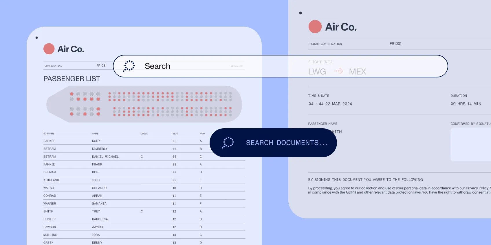 A manual searched and the source page inspected behind a document-preparation task.
