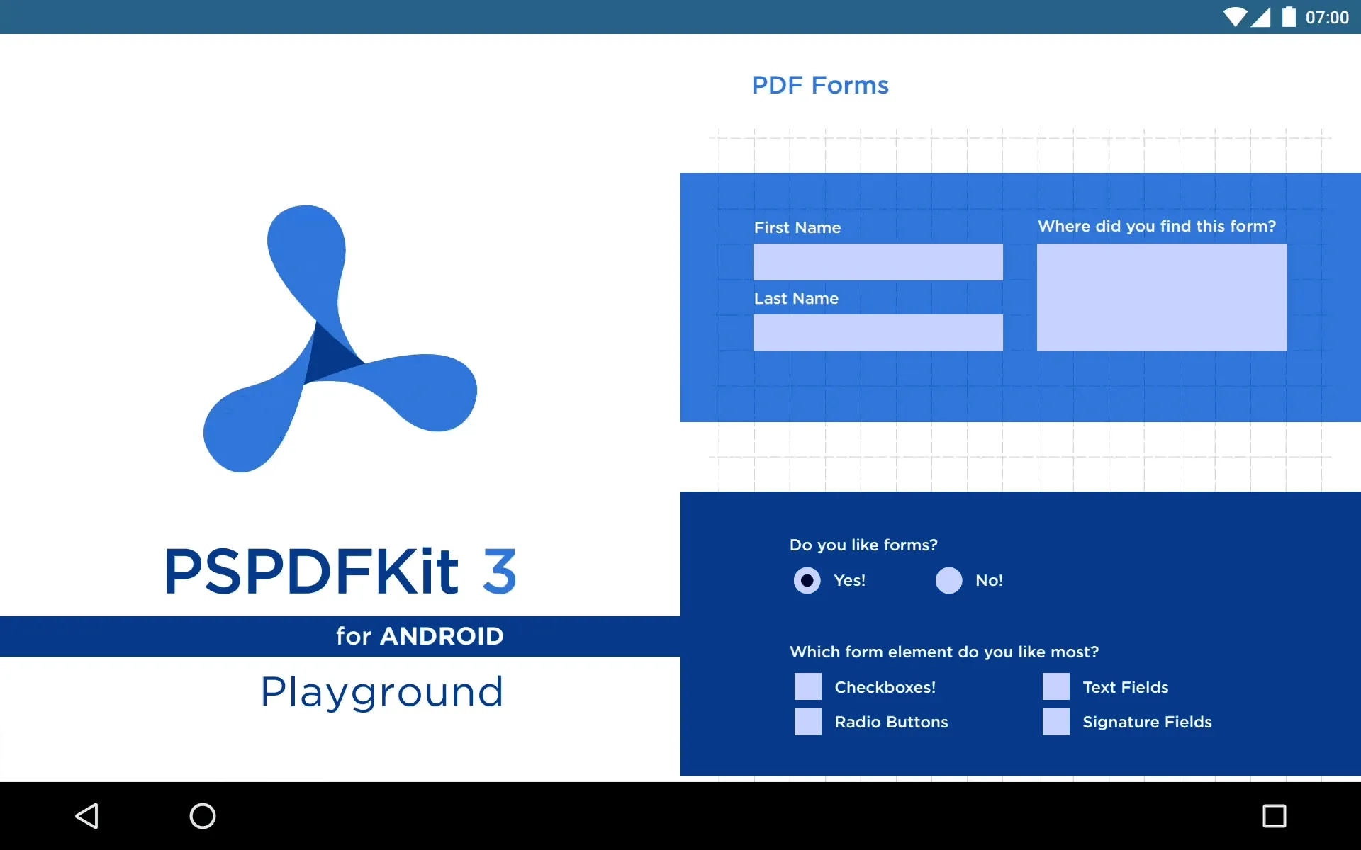 Form filling