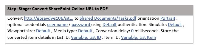 publish workflow button