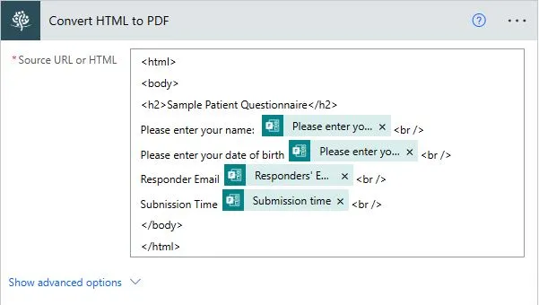 convert html to pdf