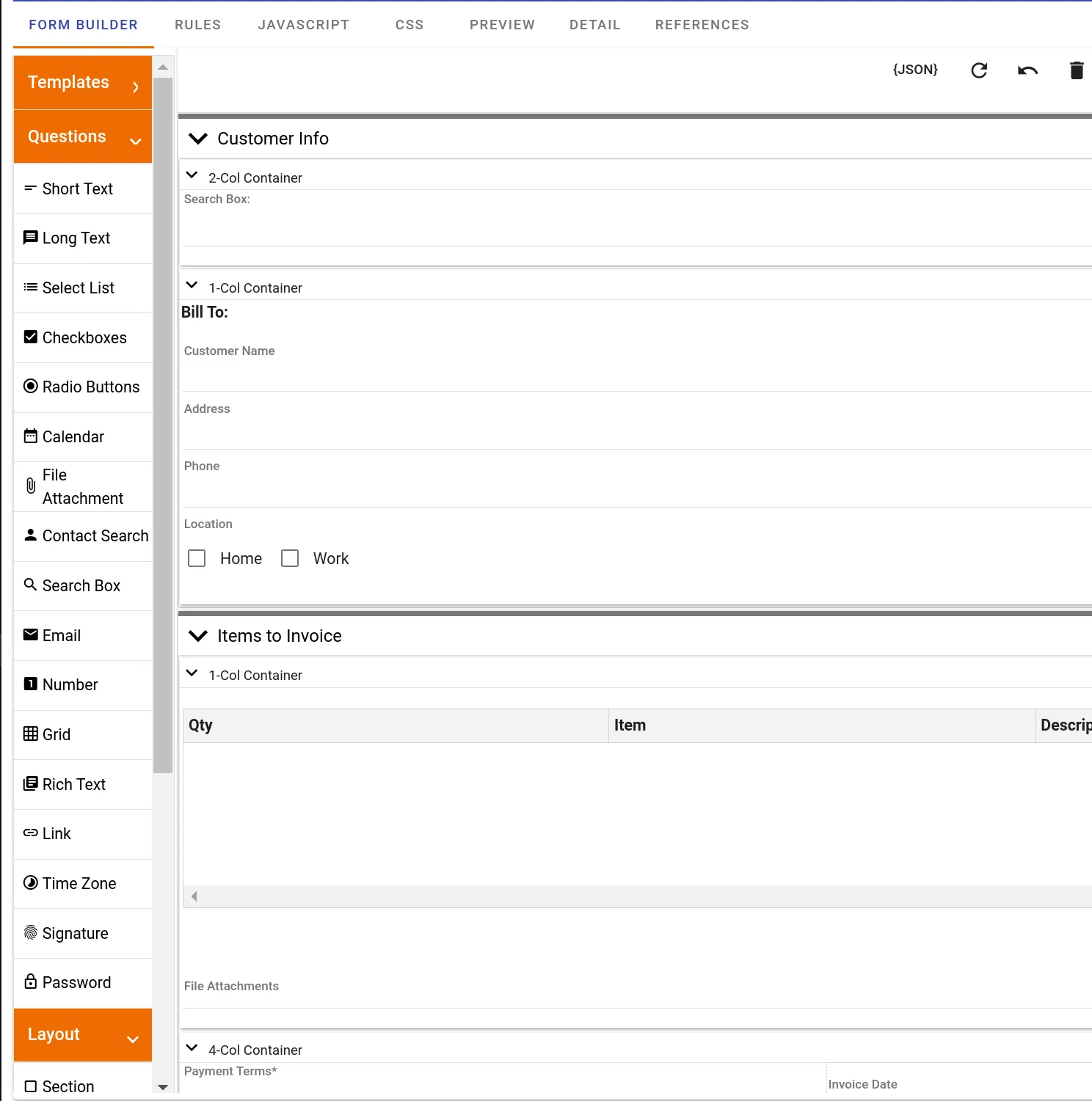 FormBuilder
