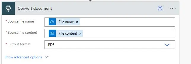 convert document