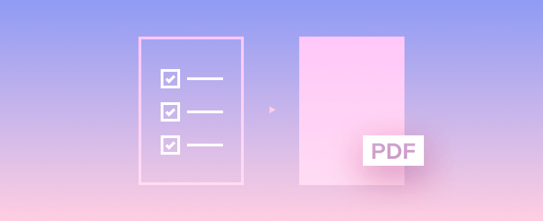 Generate a PDF from a form