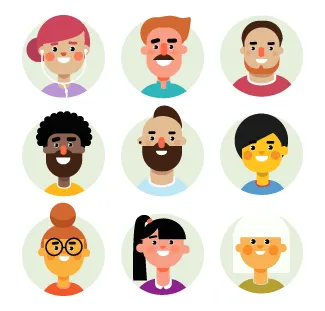 happy employees with good morale