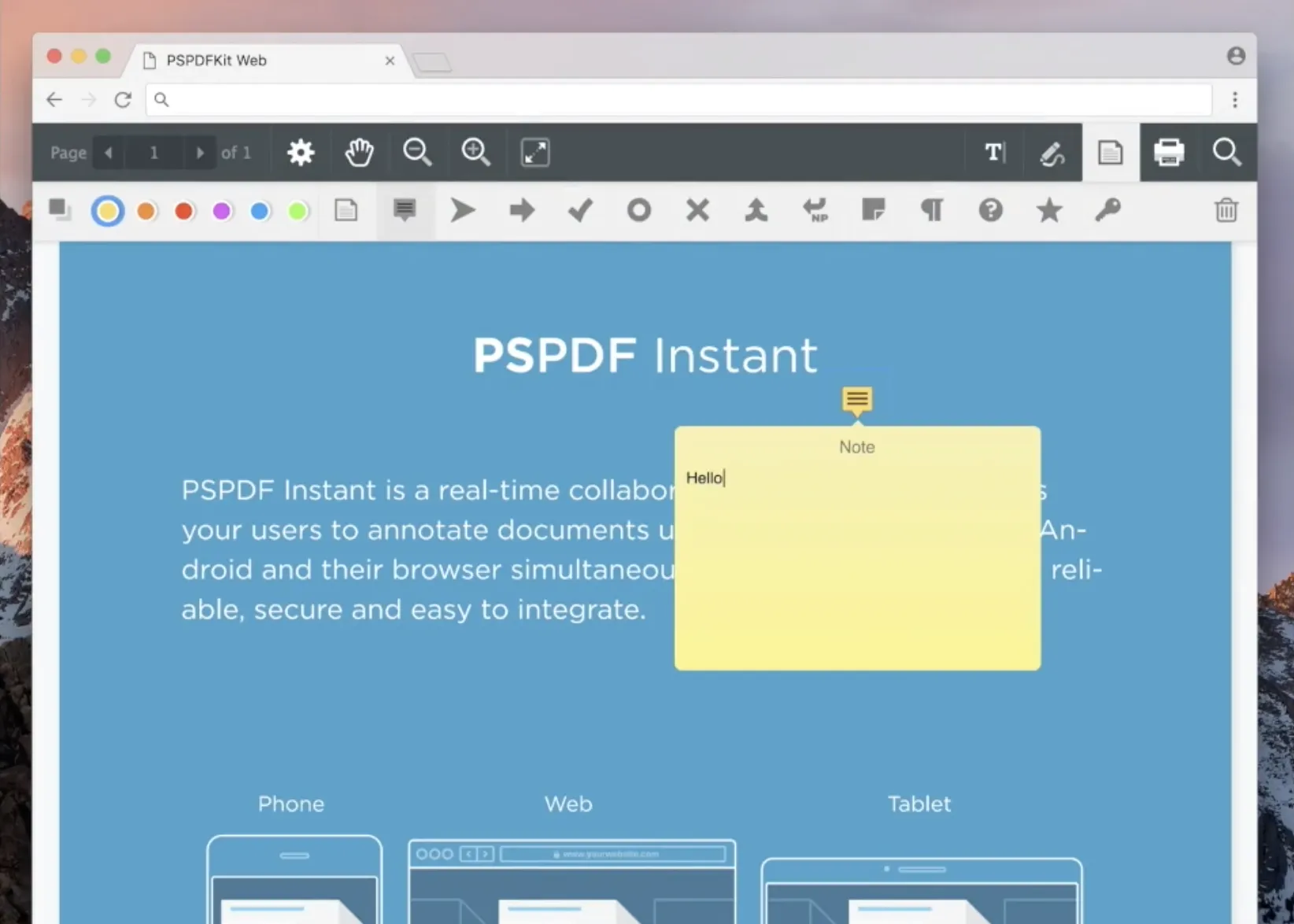 PSPDFKit for Web 2017.6