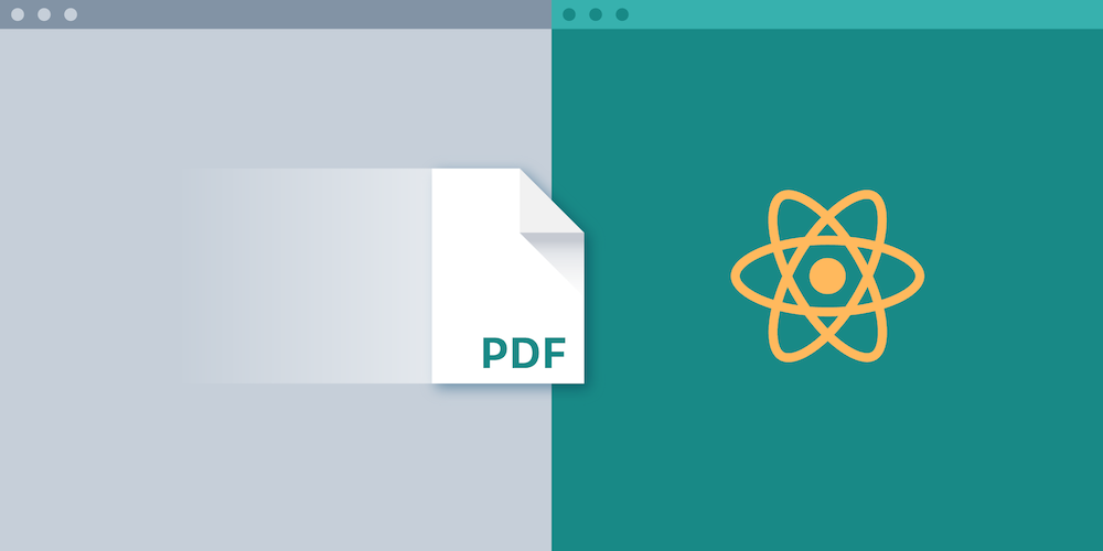 Open a PDF in React on the web with react-pdf
