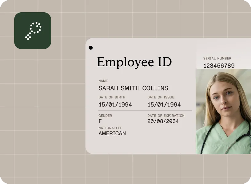 Credentialing automation illustration