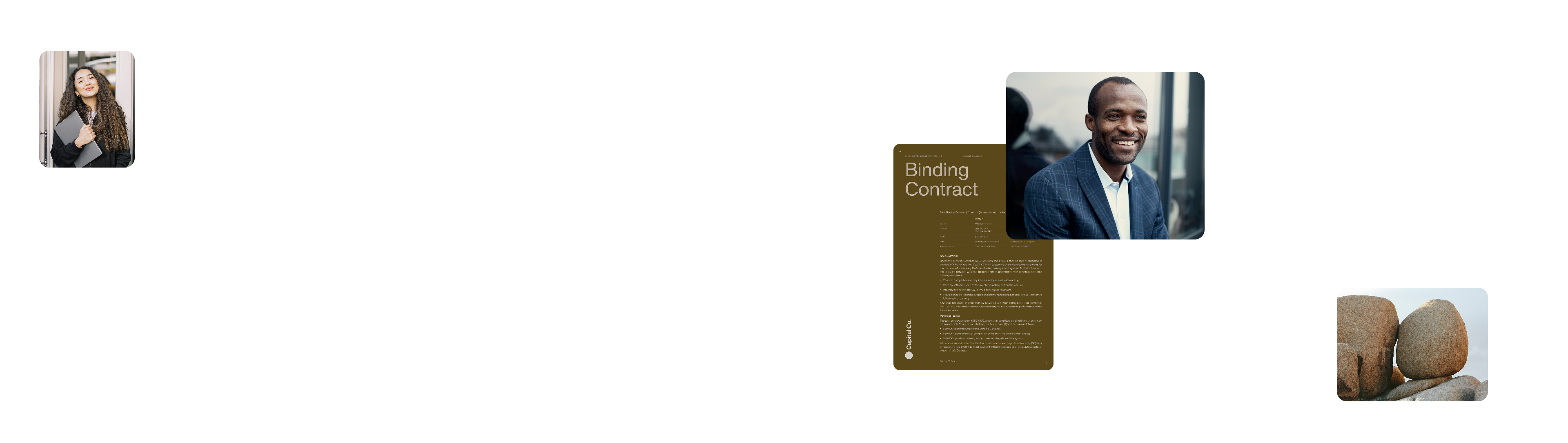 Illustration showing different deployment options