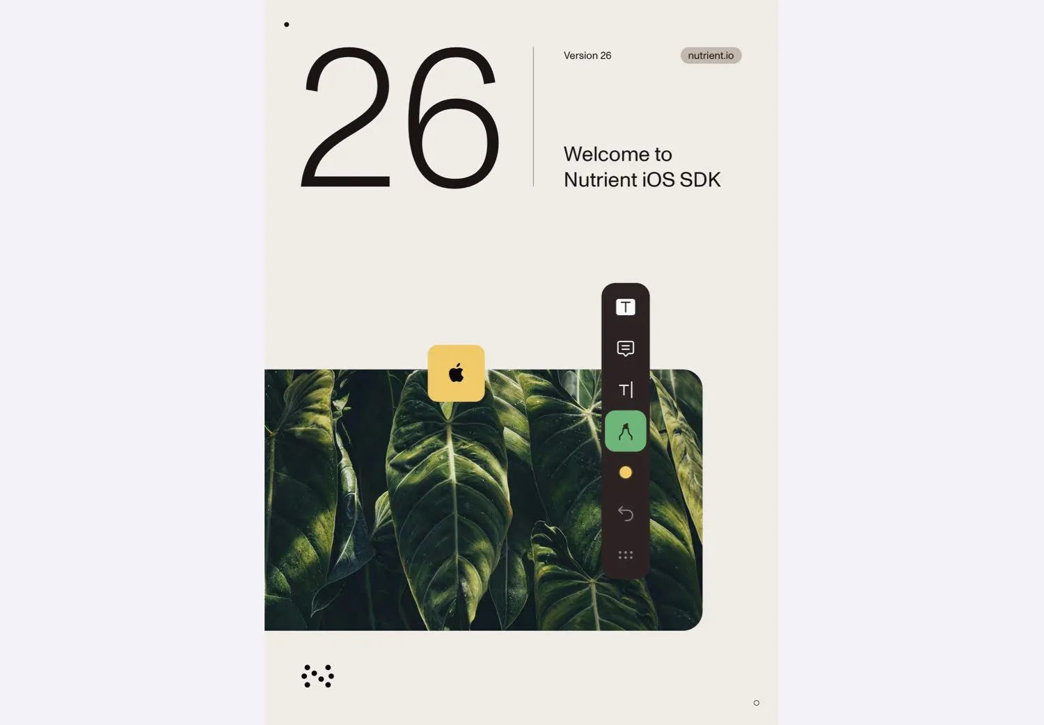 Screenshot showing full screen page.