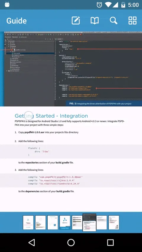 Highlighting text selection