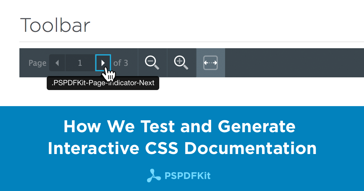 How we test and generate interactive CSS documentation