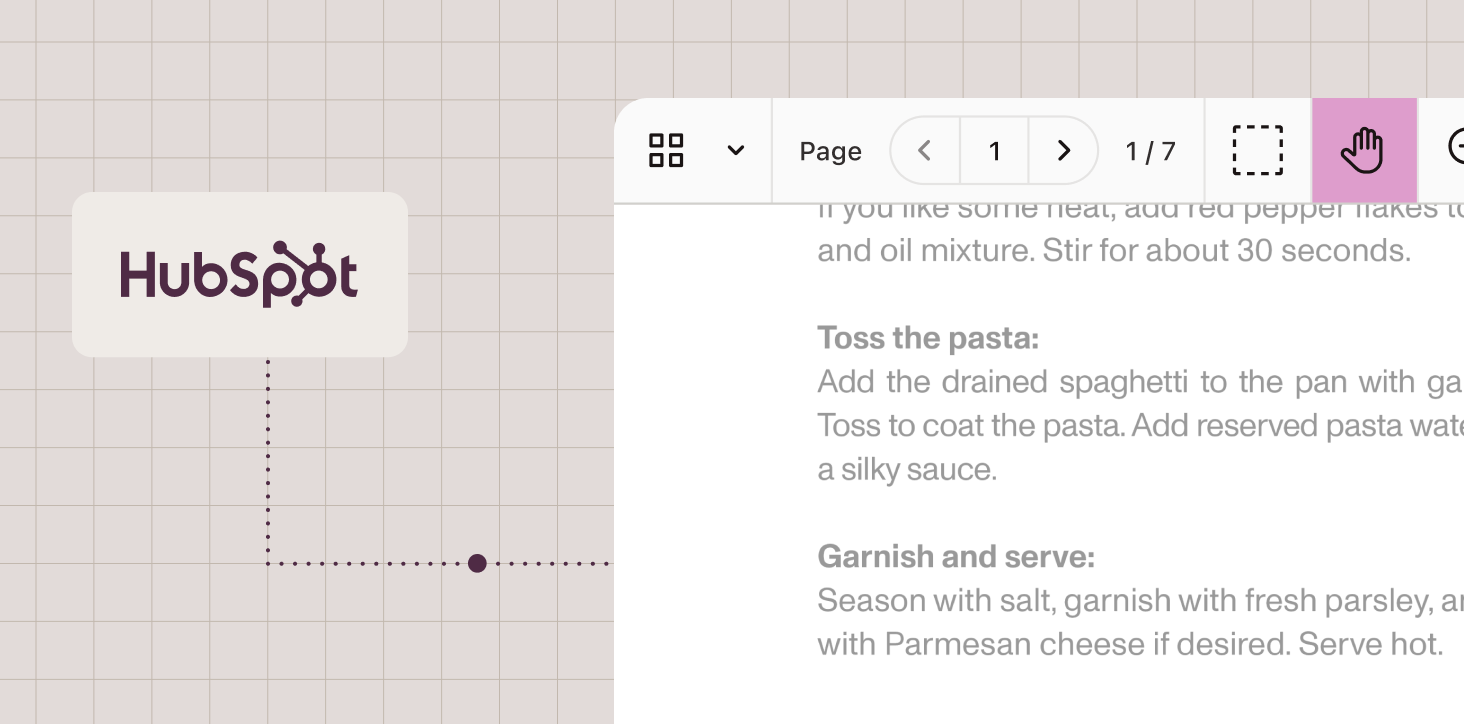 HubSpot document workflows