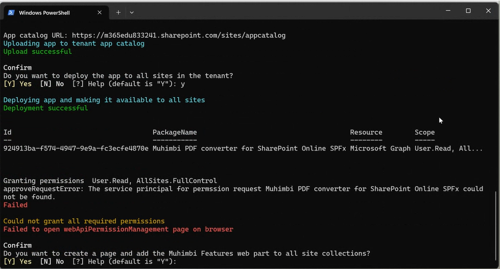 Installing the Document Converter for SharePoint Online