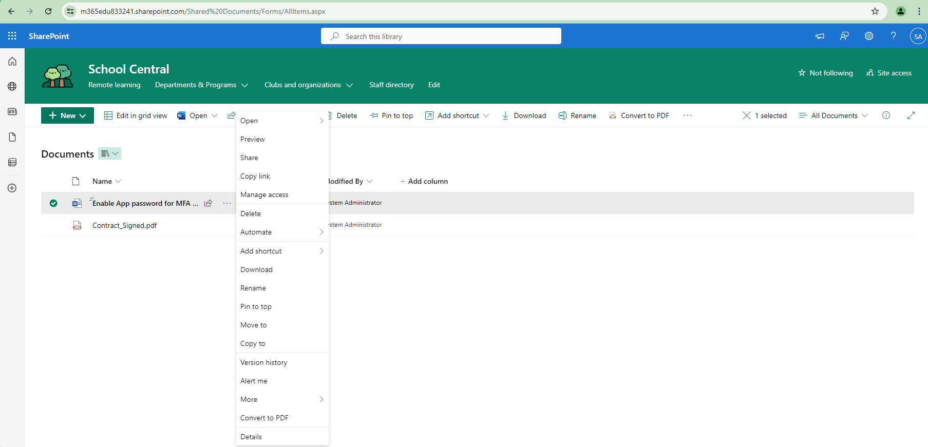 Installing the Document Converter for SharePoint Online