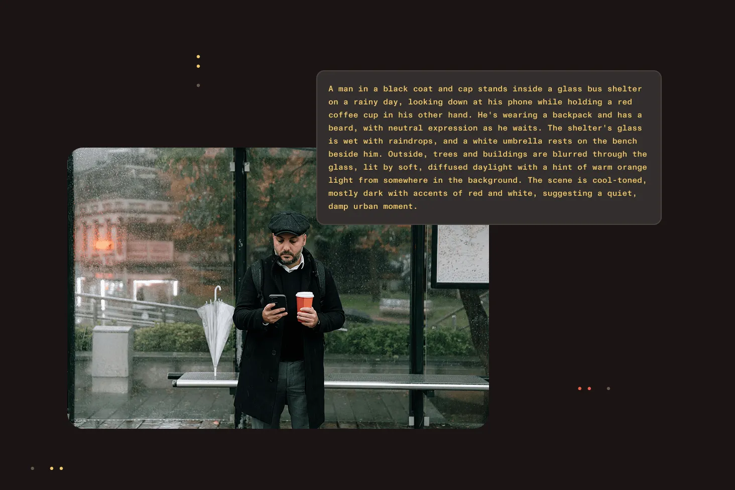 AI-generated image descriptions