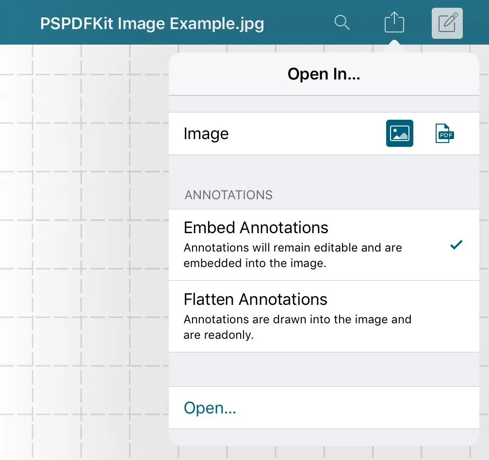 Image Document Export