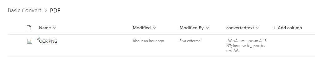 publish the workflow