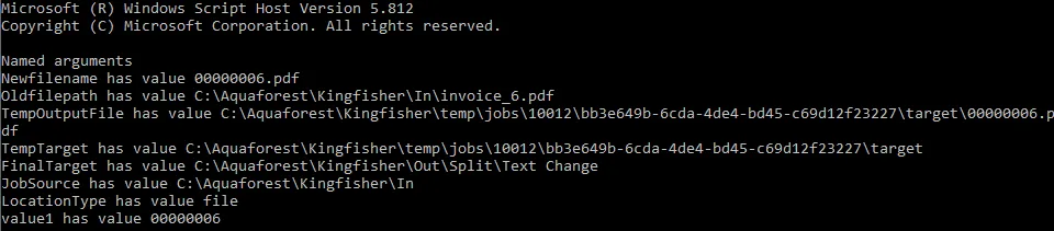 Output Generated