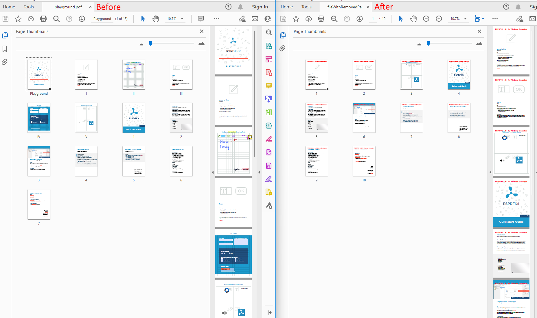 Extracting a PDF Page Java Final Result