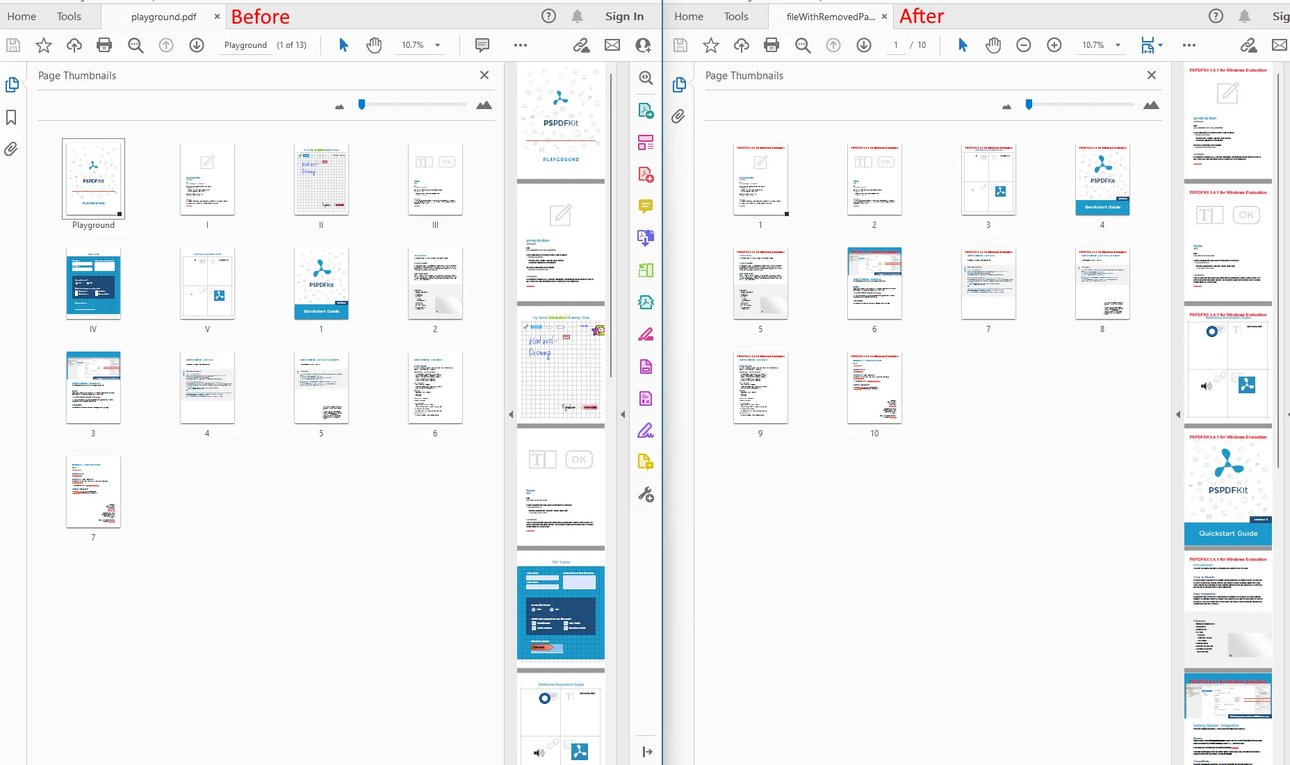 Extracting a PDF Page Java Final Result