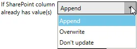 Append